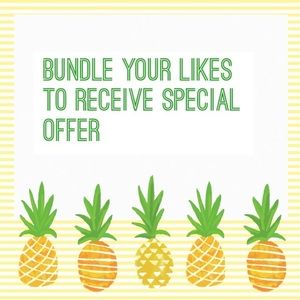 Create a Bundle and receive a special offer!!